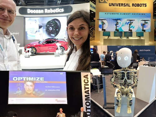 Automatica 2018 – Roboter werden in unseren Alltag integriert werden